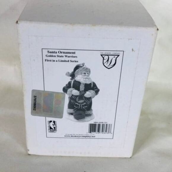 VTG 2001 The Memory‎ Company Golden State Warriors Santa Christmas Ornament - Picture 4 of 7